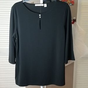 Hugo Boss Black Keyhole Blouse